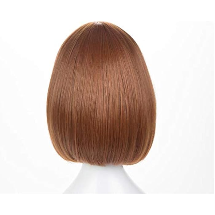 DILLARDS My Hero Academia Ochaco Uraraka Wigs Brown Cosplay Wig - Image 4